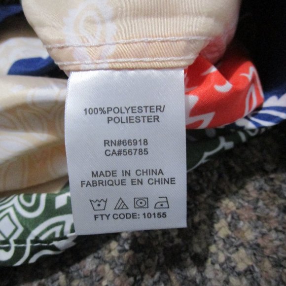 NWT English Laundry Boys Short Sleeve Button-Down paisley patch Print Shirt XL18 - Picture 4 of 9